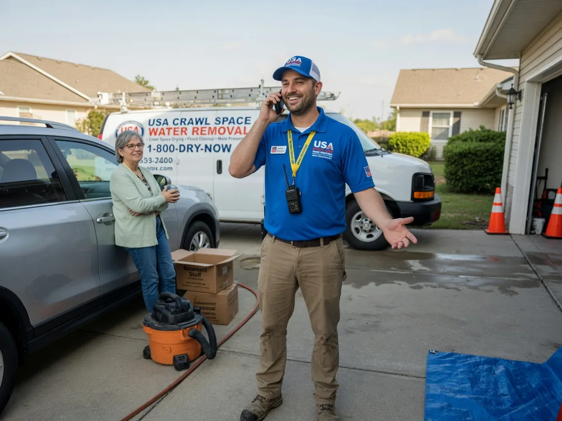 Crawl Space Water Removal Provencal, LA FAQs
